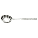 Home One Flower Shape Stainless Steel Serving Ladle 24 cm
