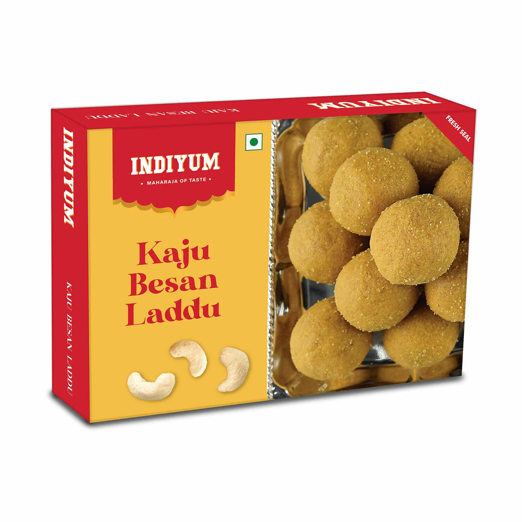 Indiyum Kaju Besan Laddu 400g
