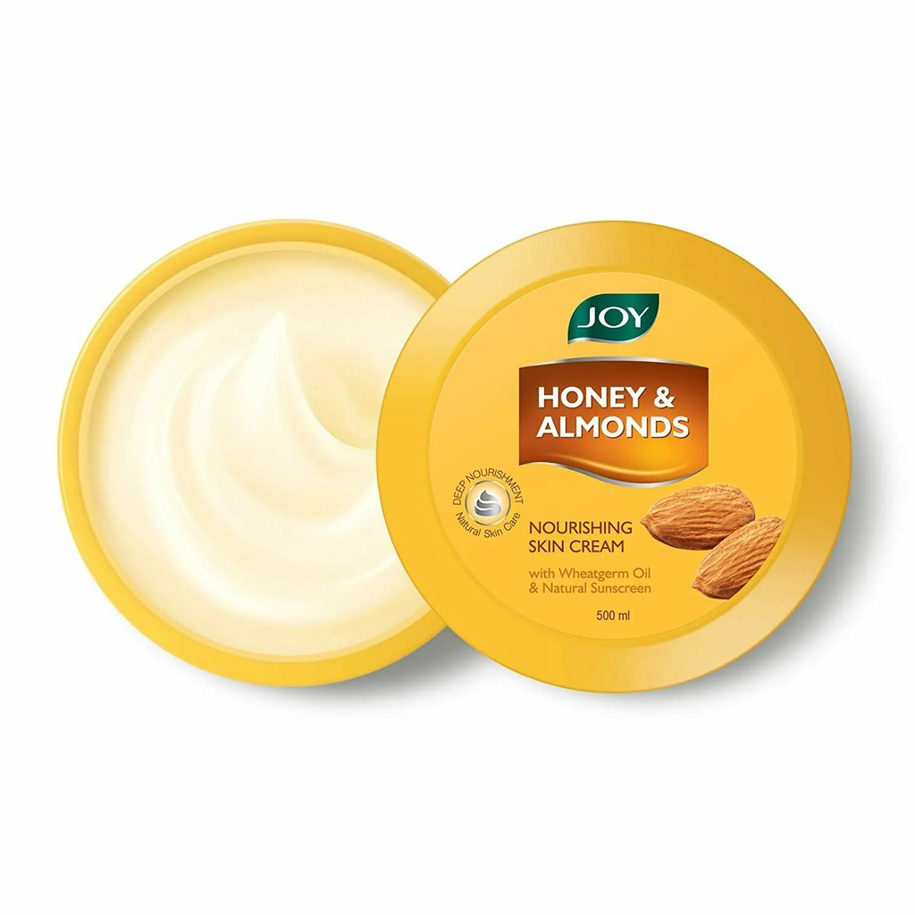 Joy Honey & Almonds Nourishing Skin Cream, For Normal to dry skin 500 ml