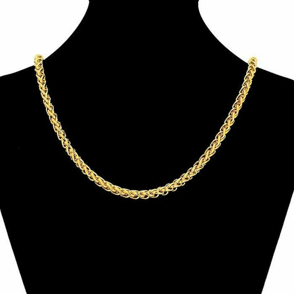 Karishma Kreations Gold Plated Brass Chain Gold (Men And Women)