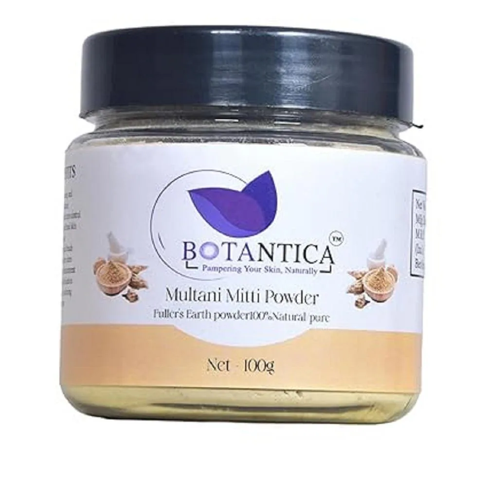 LAKECARE BOTANTICA 100% Pure Multani Mitti (Fuller's Earth) Powder 100gm
