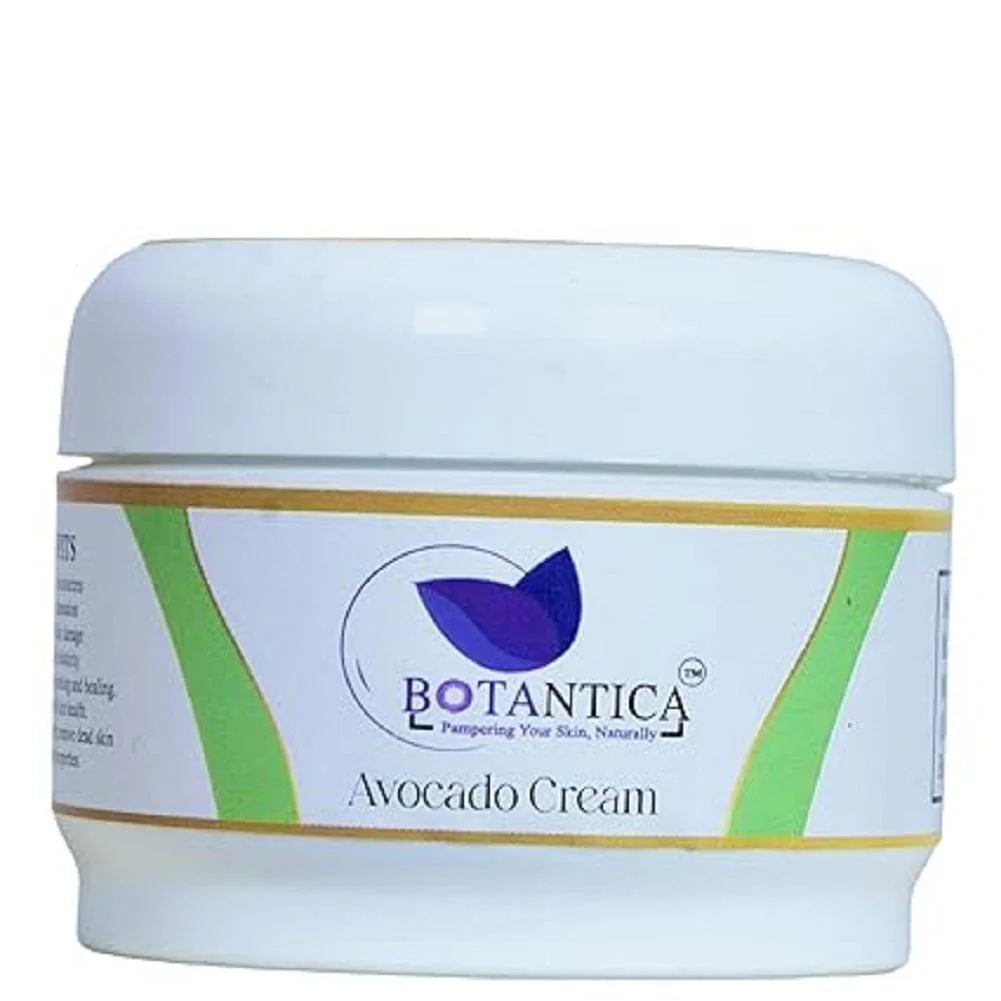 LAKECARE BOTANTICA Avocado Face Cream For Women and Men - 50 gm,All Skin Types,Soft and Healthy Skin