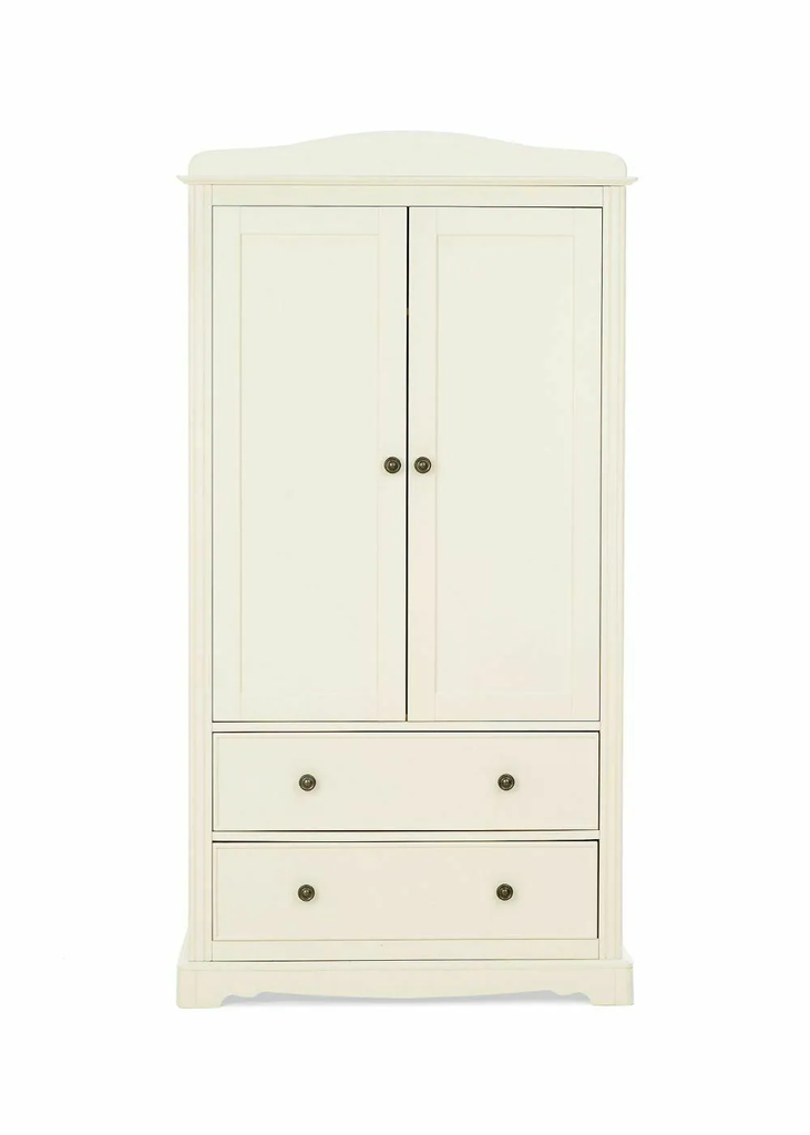 Mothercare bloomsbury wooden storage cabinet cream