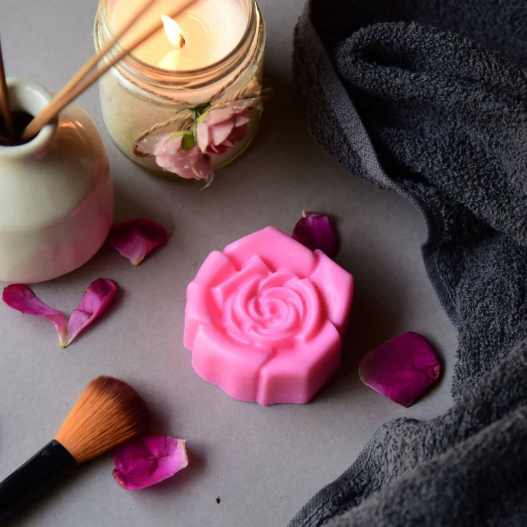 NEPROENT Rose Soaps for Bath Combo Offer, Soaps for Bath, Soaps for Bath Men, Soaps for Bath Women, Soaps for Bath Combo, Soaps for Bath Premium, Soap, Bath Soap, Hand Soap, Bar Soap, Liquid Soap, Body Soap ( Pack of 12 )