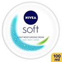 Nivea Soft Light Moisturizer Cream for Face, Hands & Body 100 ml