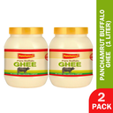 Panchamrut 1 Liter Desi Buffalo Ghee| Pure Buffalo Desi Ghee| Pure Ghee  (Pack  of  2)