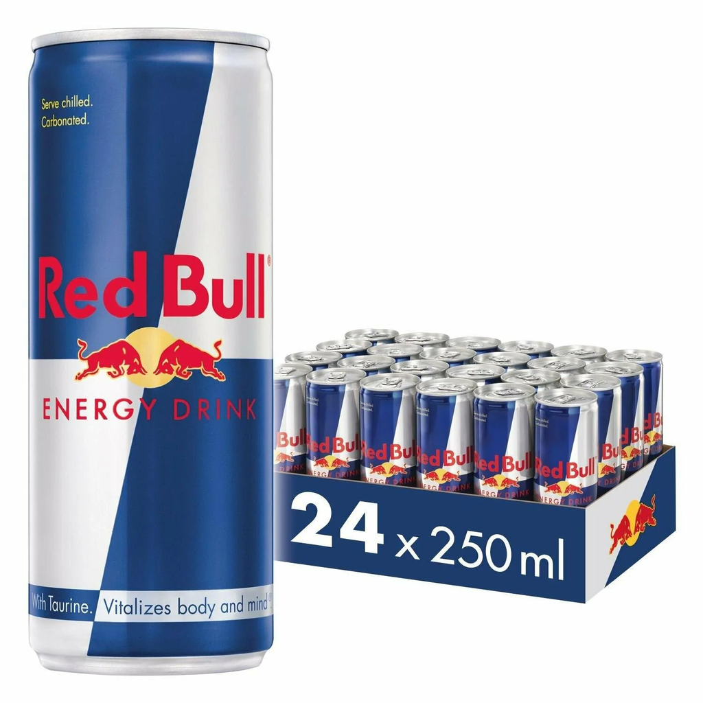 Red Bull Energy Drink, 250 Ml (24 Pack)