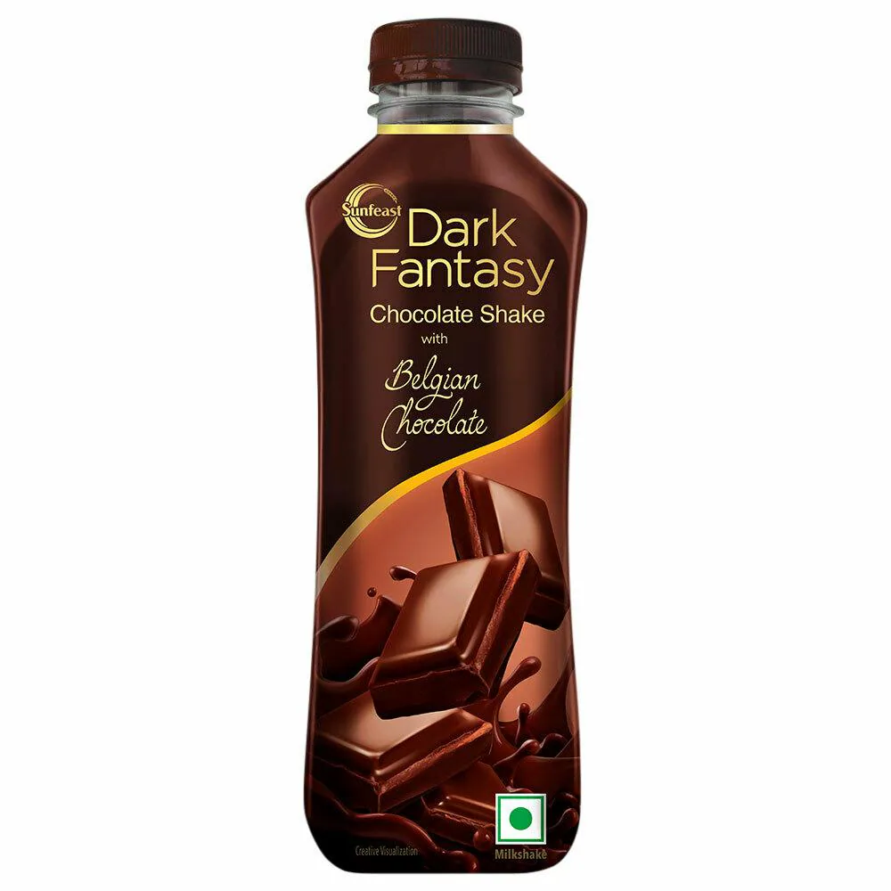 Sunfeast Dark Fantasy Chocolate Shake with Real Belgian Chocolate 300 ml