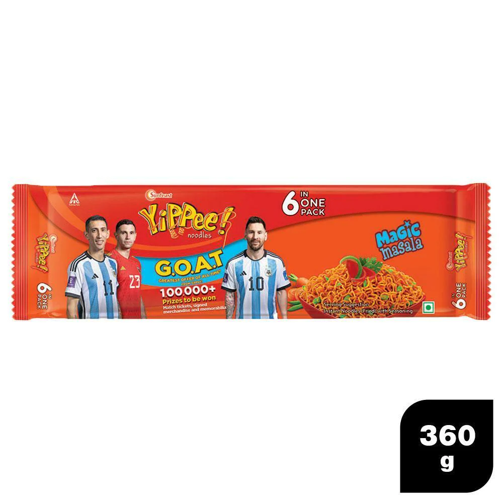 Sunfeast Yippee Noodle Magic Masala 360 g