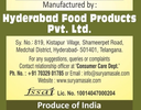 HF, Surya 400g Coconut Soan Papdi, with real Coconut (Pack of 2; 200g x 2) |Indian Sweet |Coconut Flavoured