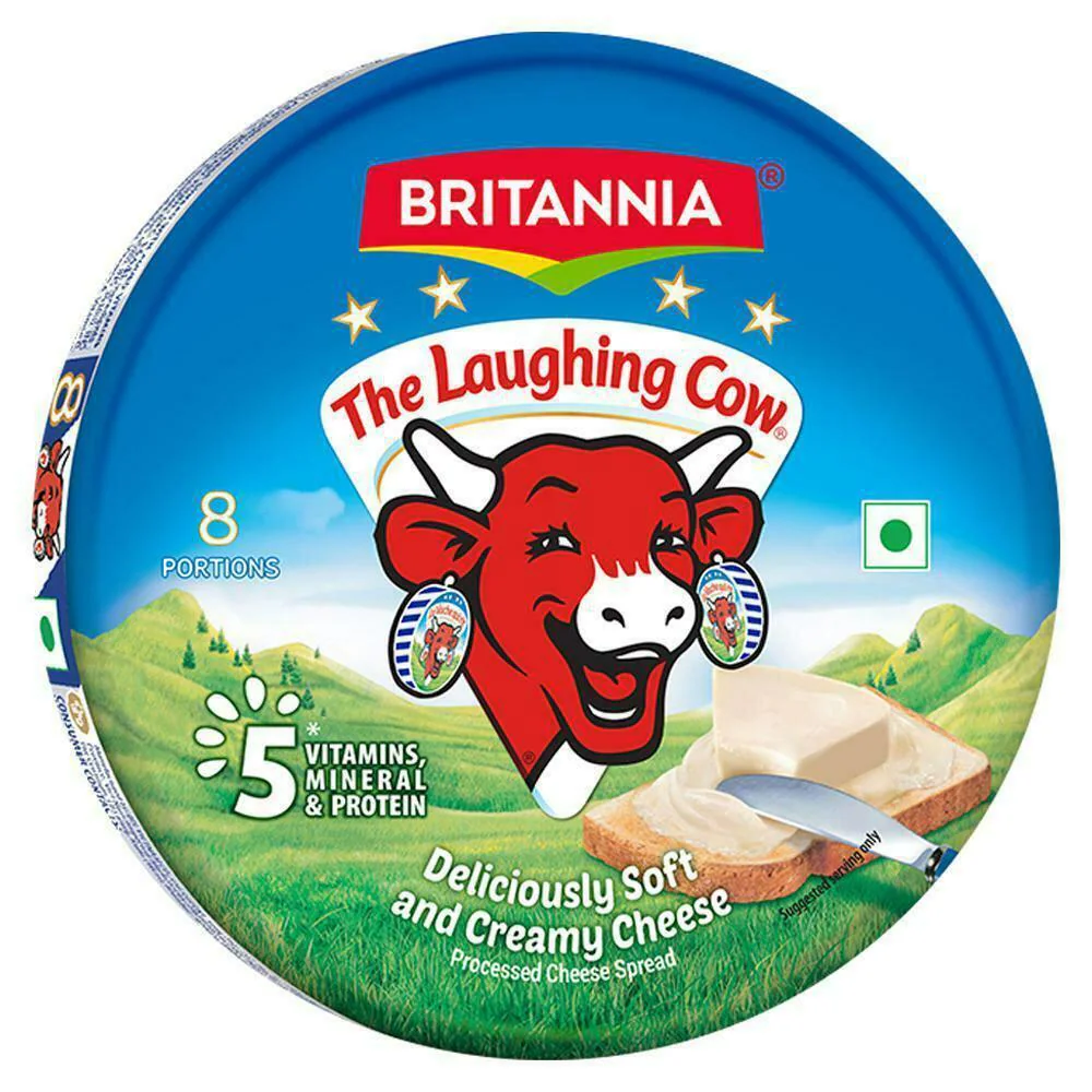 Britannia The Laughing Cow Creamy Processed Cheese Spread 120 g