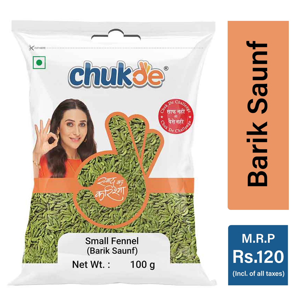 Chukde Spices Barik Saunf, 100G