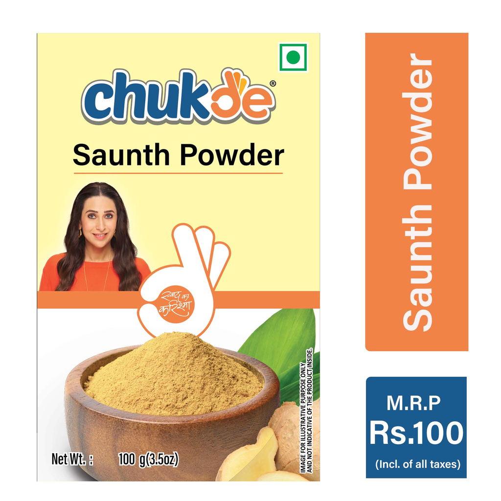 Chukde Spices Ginger Powder, 100G