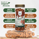 Organic Almonds / Badam - 250 gms ( Pack of 1, NPOP Certified) I Green Blossom