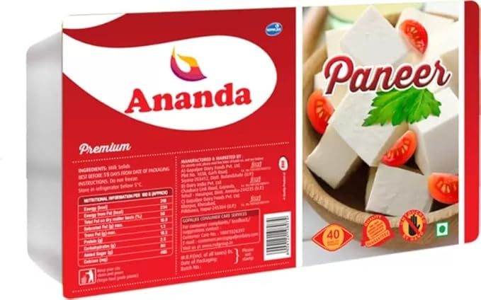 Ananda Premium Paneer, 200 g