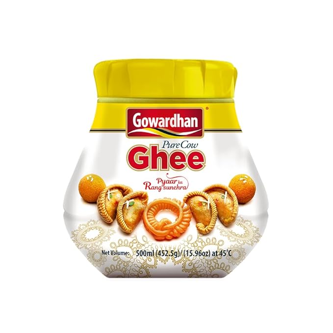 [gowardhan-pure-cow-ghee-jar-500-ml] Gowardhan Pure Cow Ghee Jar 500 Ml