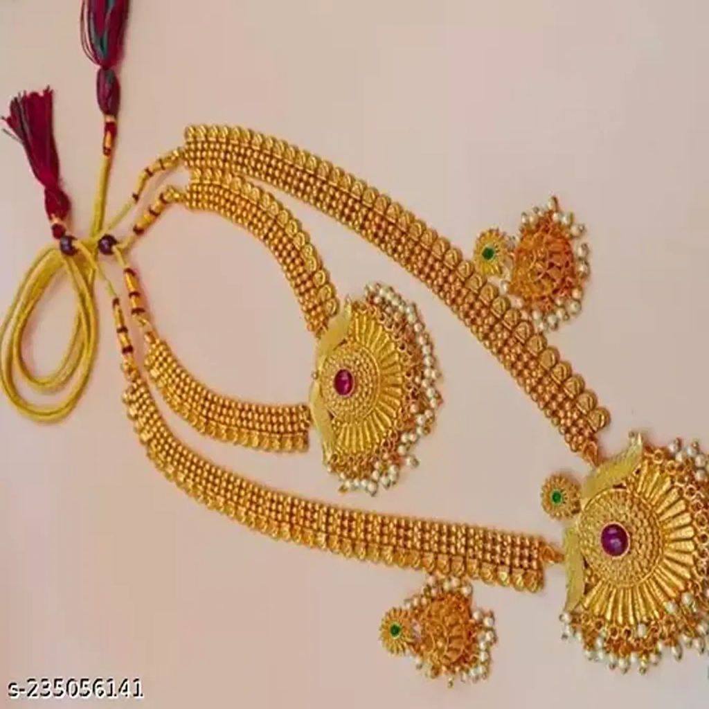 AAFIYA Present Necklaces & Pendants-06-Free Size-Gold