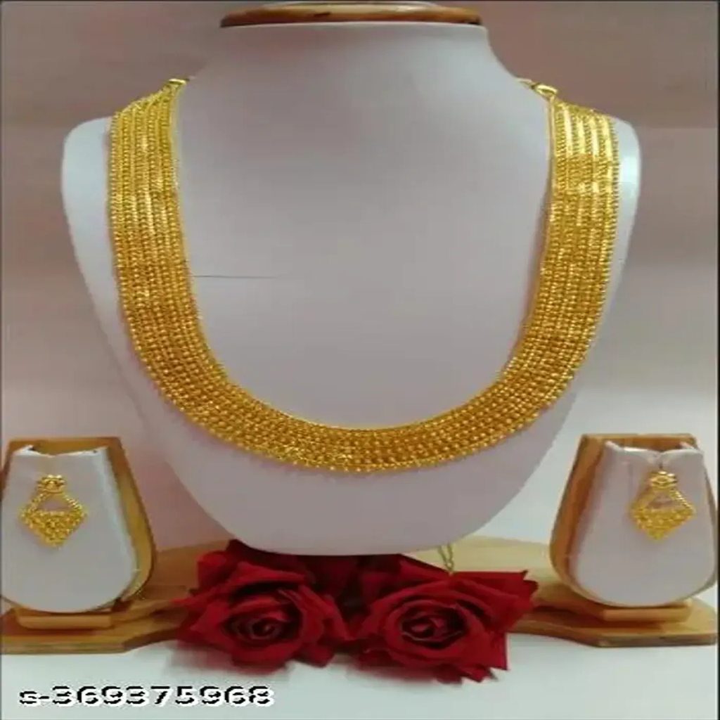 AAFIYA Present Necklaces & Pendants-10-Free Size-Gold