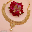 AAFIYA Present Necklaces & Pendants-14-Free Size-Gold
