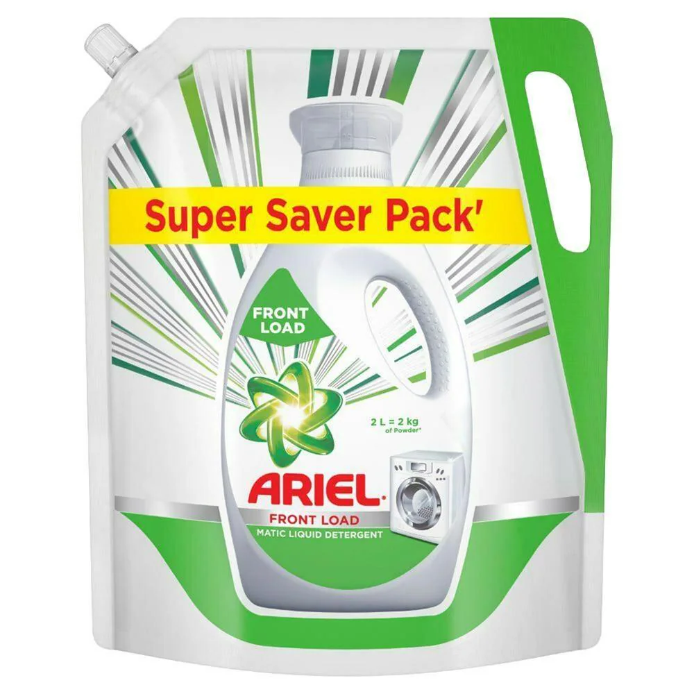 Ariel Matic Front Load Liquid Detergent Refill Pouch 2 L