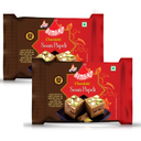 Bambino Soan Papdi Chocolate Flavour 400 Gms (Each 200 Gms X Pack of 2)