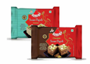 Bambino Soan Papdi Chocolate I Coconut Each 200 Gms X Pack of 2 (400 Gms)
