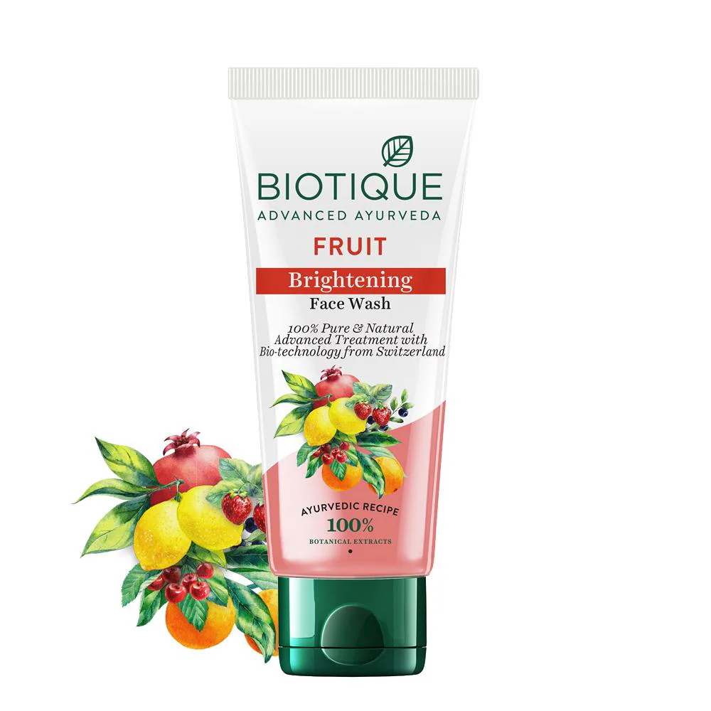 Biotique Fruit Brightening Face Wash 100ml