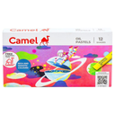 Camlin Assorted Wax Oil Pastel Colour (12 Shades + 1 Scrapping Tool)