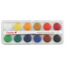 Camlin Assorted Poster Colour Cakes (12 Shades)