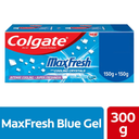 Colgate Max Fresh Peppermint Ice Blue Gel Toothpaste 300 g