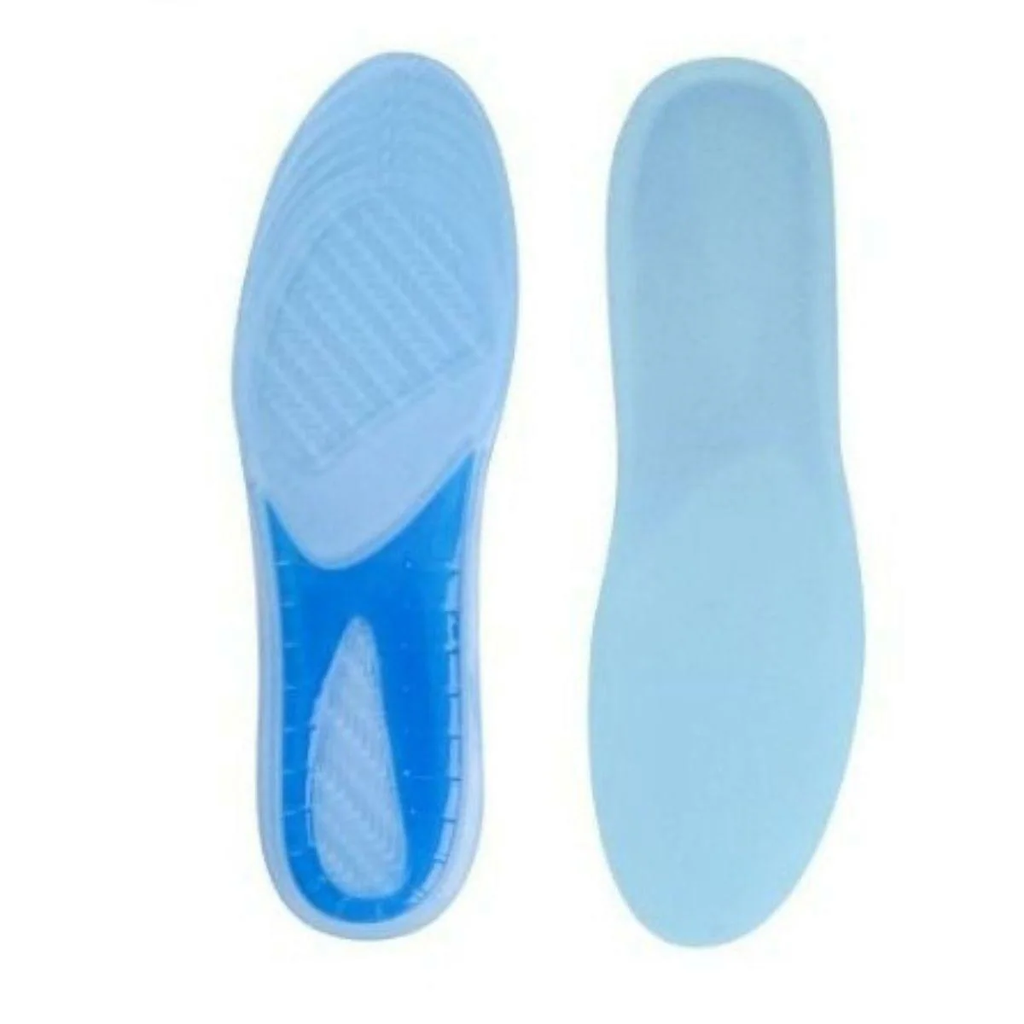 Comfortinglives PU Gel Cushioning Shoe Insole for Flat Feet Pain Relief Foot Insole