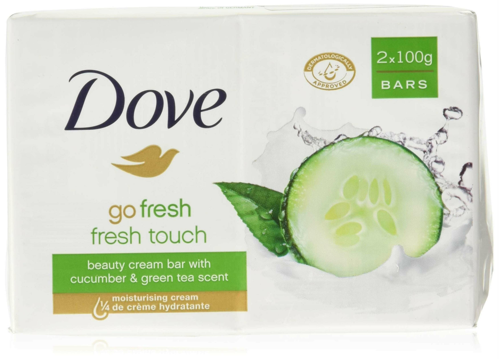 Dove Go Fresh Beauty Bar Soap, 100 Gm