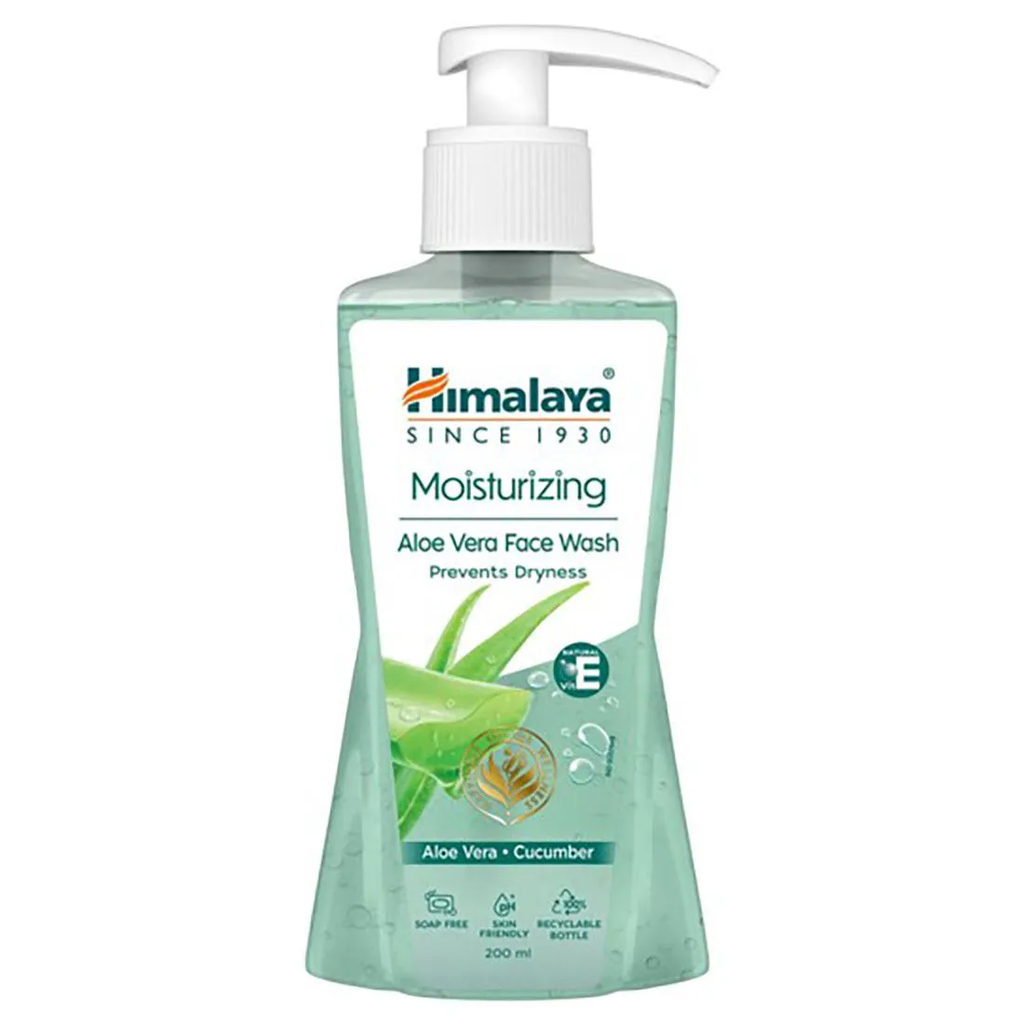 Himalaya Moisturizing Aloe Vera Face Wash 200ml