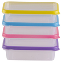 Home One Assorted Plastic Container 180 ml (Set of 4)