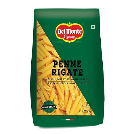 [del-monte-penne-pasta-imported-from-italy-100-durum-wheat-semolina-500-grams] Del Monte Penne Pasta (Imported From Italy), 100% Durum Wheat Semolina,500 grams