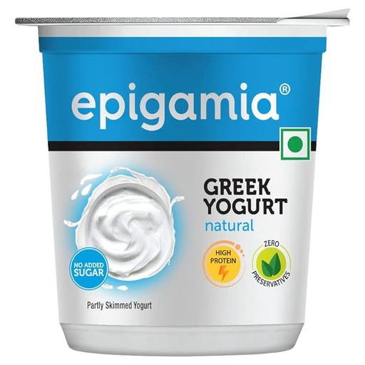 [epigamia-natural-greek-yogurt-400-g] Epigamia Natural Greek Yogurt, 400 g